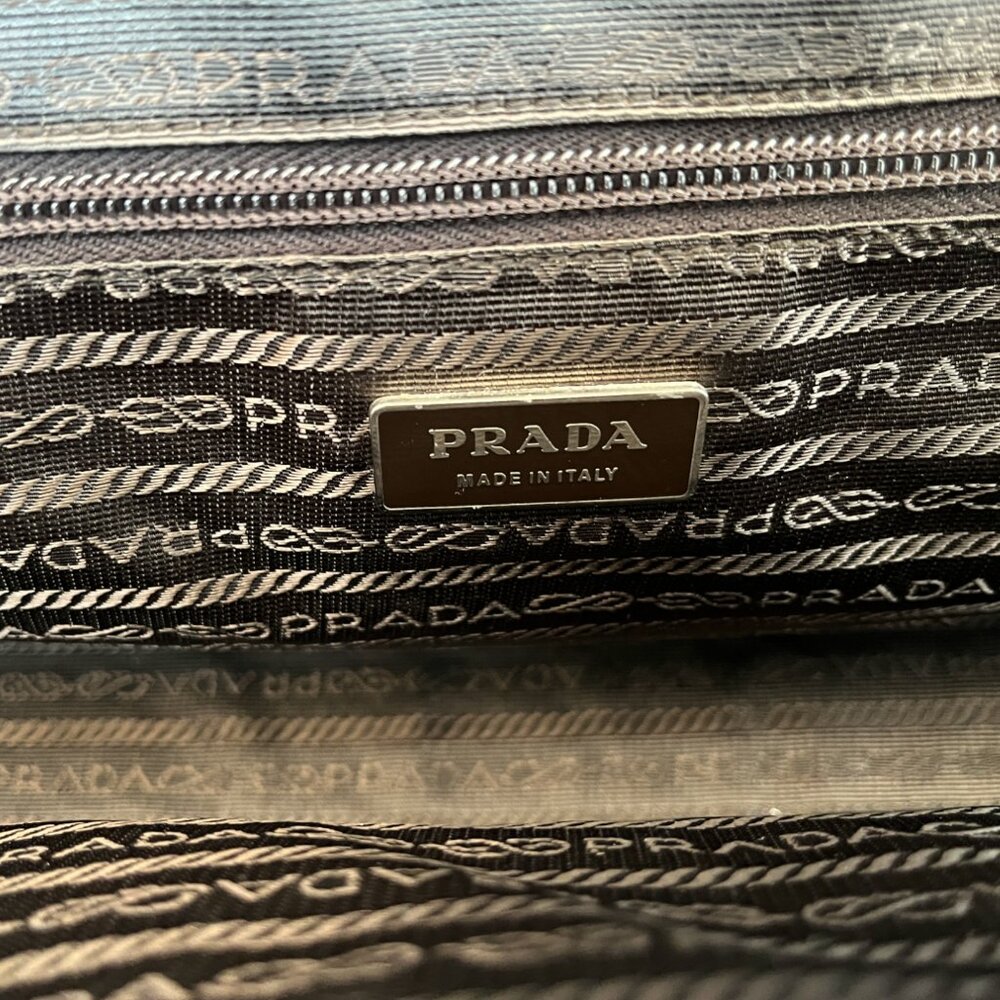 Authentic Prada East-West Doctor's Dark Brown Leather Top Handle Bag - Picture 9 of 16